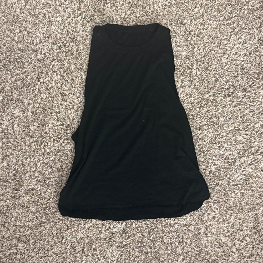 Women's Black Sleeveless Top